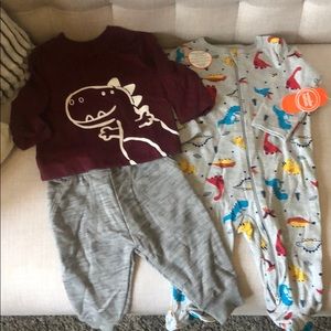 3/$15 Pajamas•Sweats•Long Sleeve Shirt•6-9m Lot